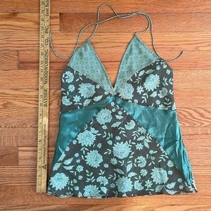 Express silk halter - fully lined, Sz 1/2 (XS)